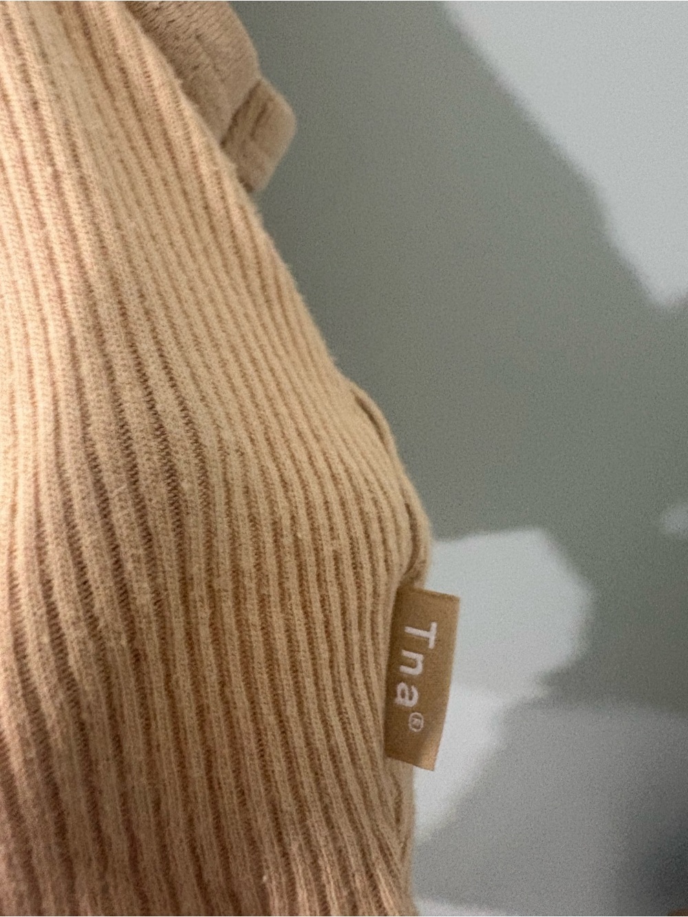 Aritzia Tna Ribbed Racerback Tank - Picture 3 of 5